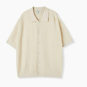 부클카라가디건 베이지