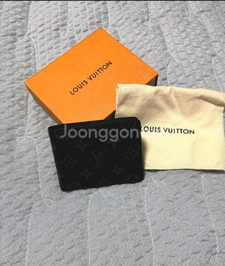 루이비통 모노그램 반지갑--0