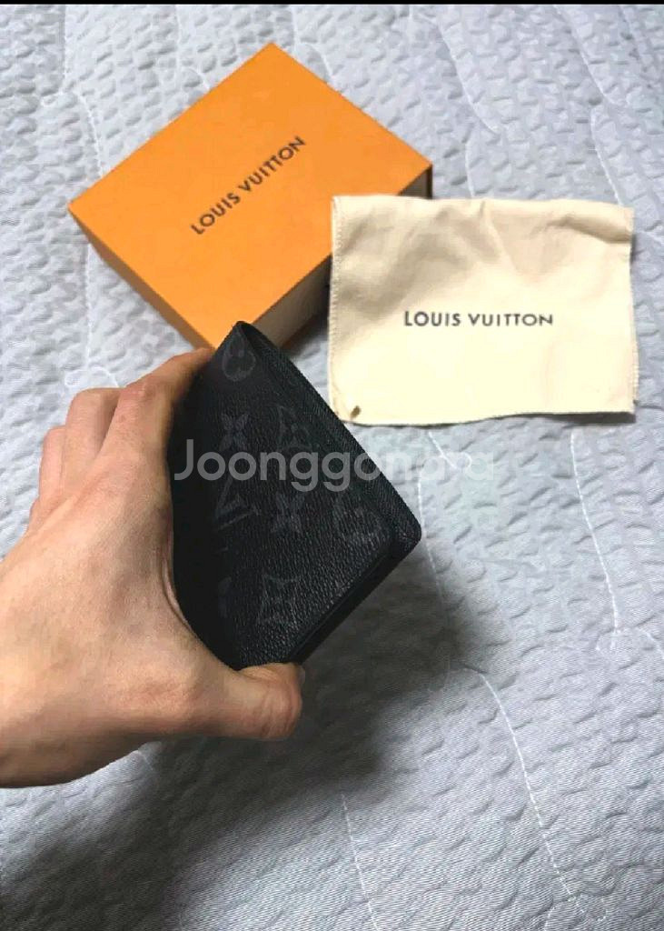 루이비통 모노그램 반지갑--1