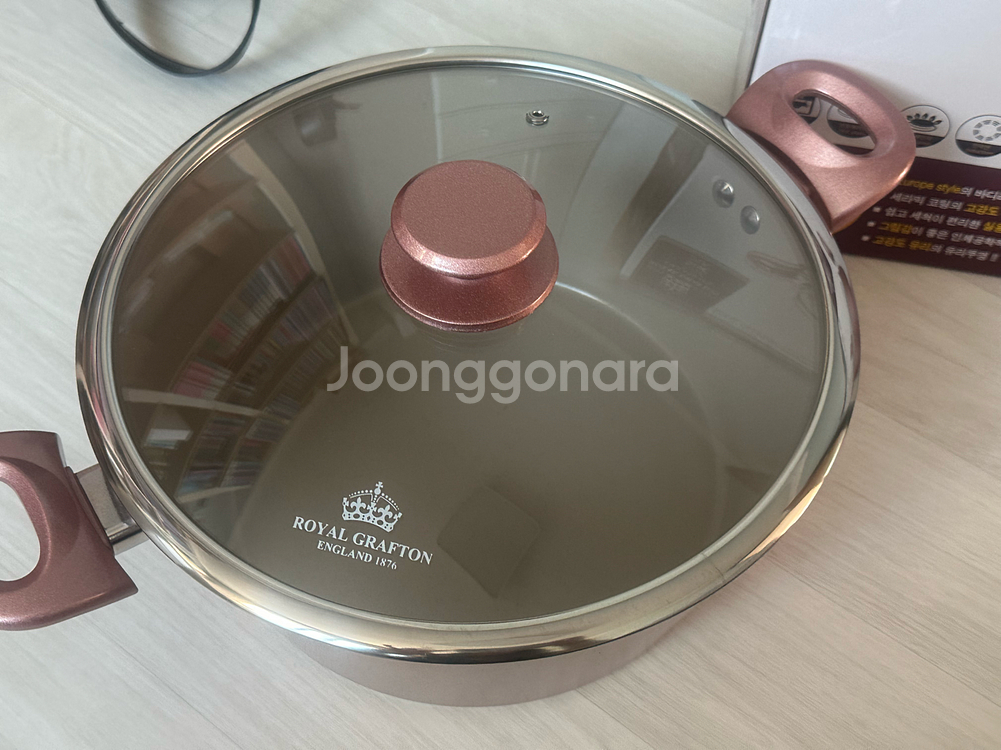 로얄그래프톤 로사 IH 세라믹냄비 28cm--1