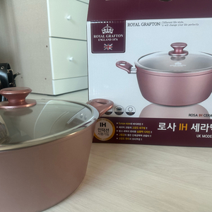 로얄그래프톤 로사 IH 세라믹냄비 28cm
