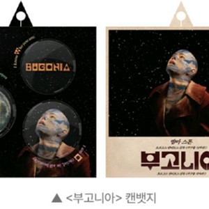 부고니아 캔뱃지 cgv 2주차 특전 굿즈