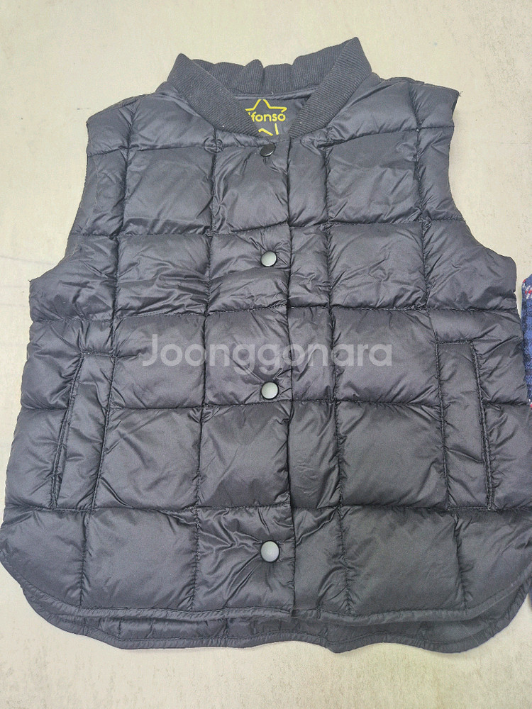 알퐁소+컬리수 110사이즈 조끼 - 2개 같이 판매--1