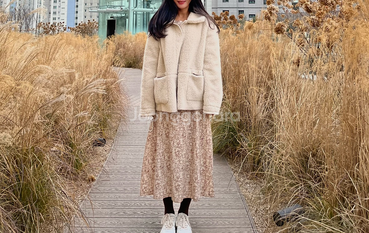 뽀글이 양털자켓--0