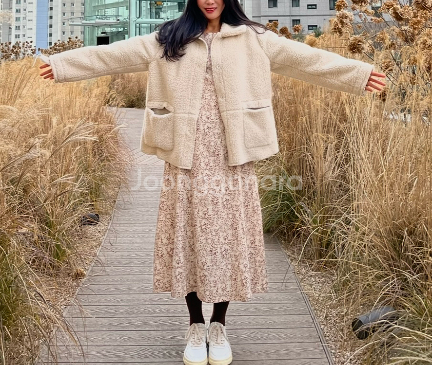 뽀글이 양털자켓--1