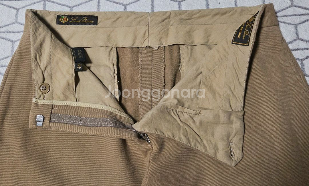 로로피아나 정품 슬랙스 판매합니다--7