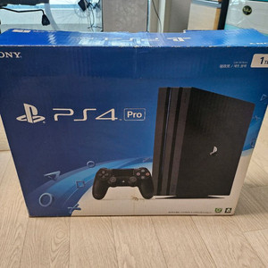 플스4 프로 1테라+듀얼쇼크2개+콘솔용한손키보드+타이틀4개(피파23외)