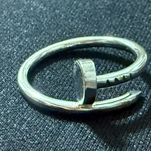 (거의새상품)18k반지 10호 화이트골드