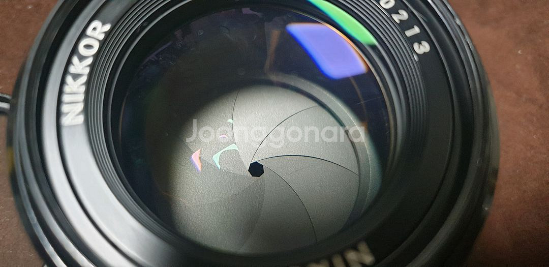 니콘 수동mf 50mm f1.4 렌즈팝니다--1