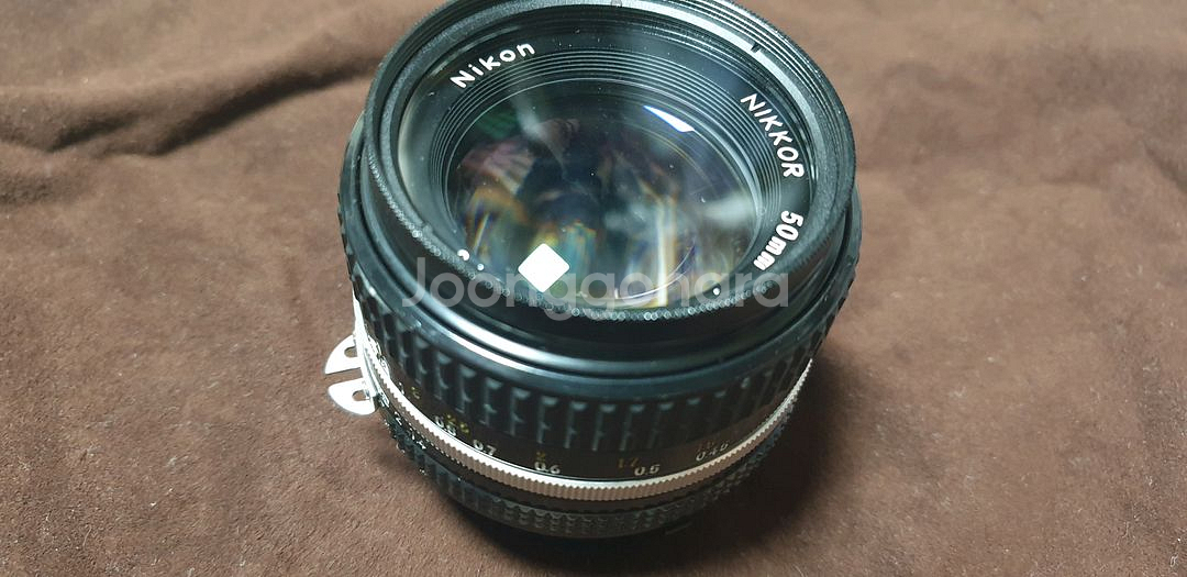 니콘 수동mf 50mm f1.4 렌즈팝니다--3
