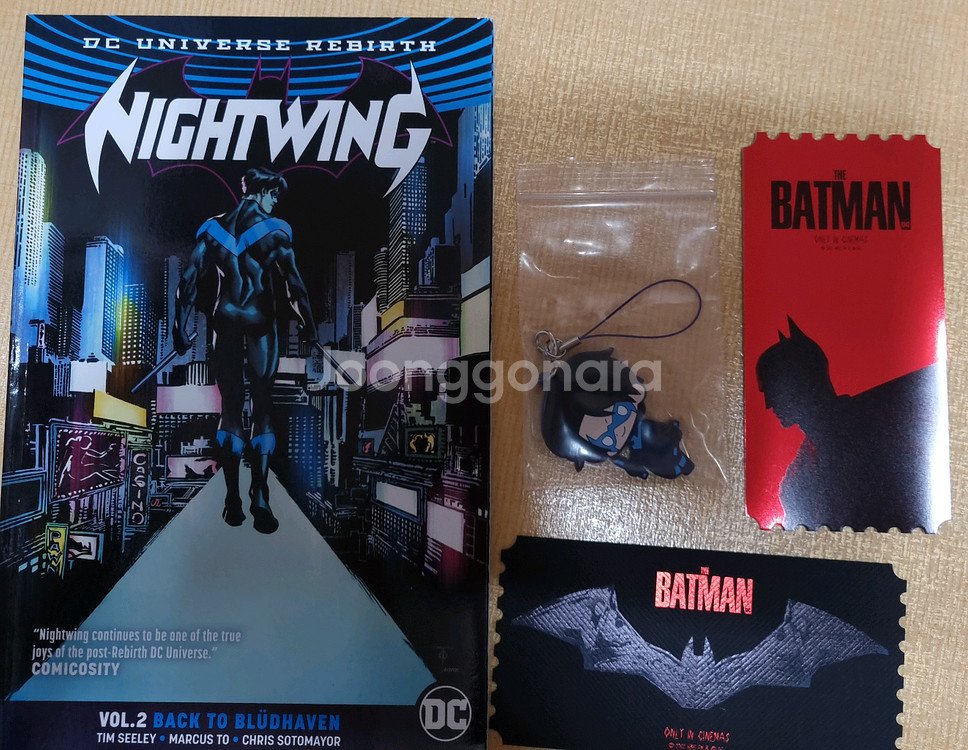 DC 코믹스, 나이트윙 러버스트랩, 레드후드 DC굿즈--2