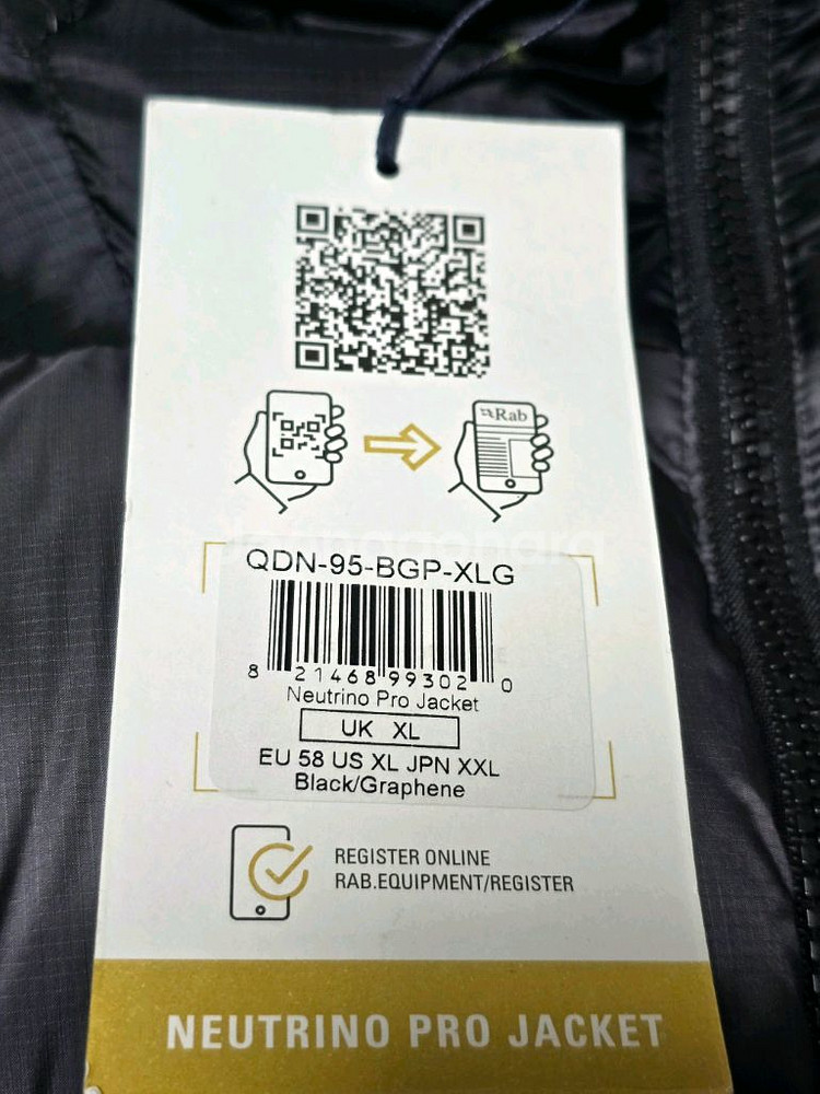 정품 Rab Neutrino Pro Jacket 랩 패딩 뉴트리노 프로 자켓 XL--2
