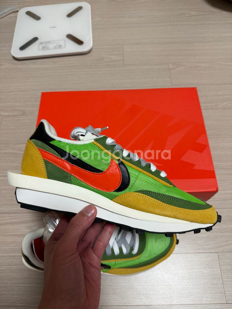 [270] 나이키 X 사카이 LD 와플 멀티 그린 노초--4