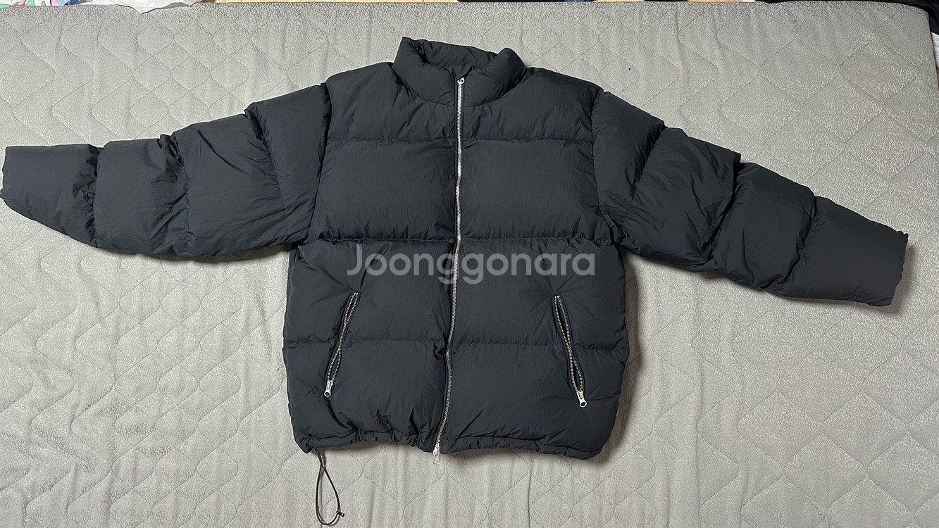 스투시 다운 퍼퍼 나일론블랙--1