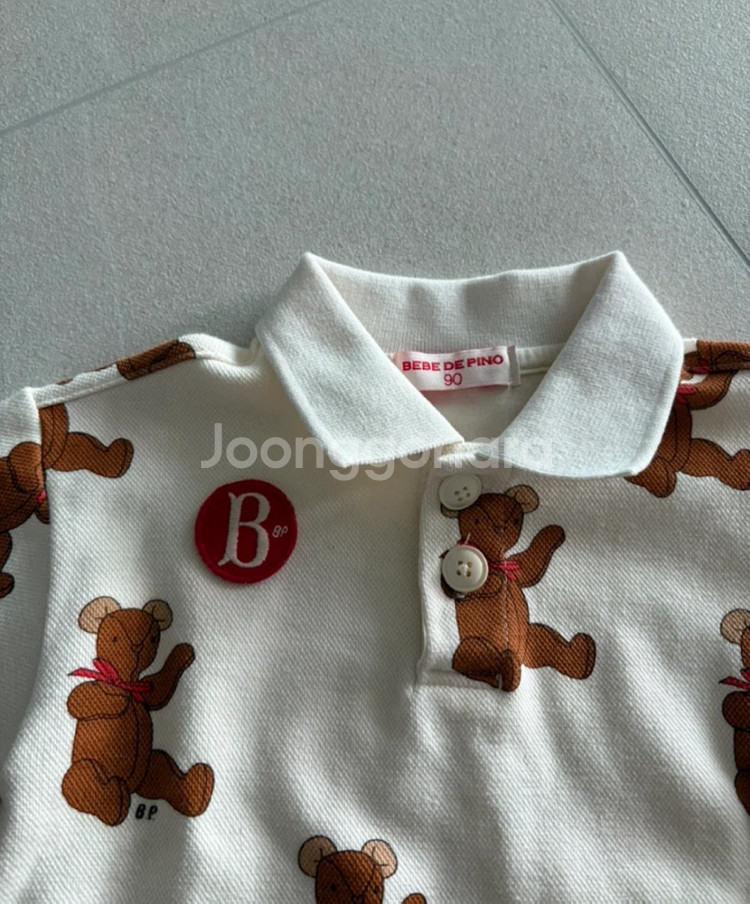 베베드피노 카라 티셔츠 90--1