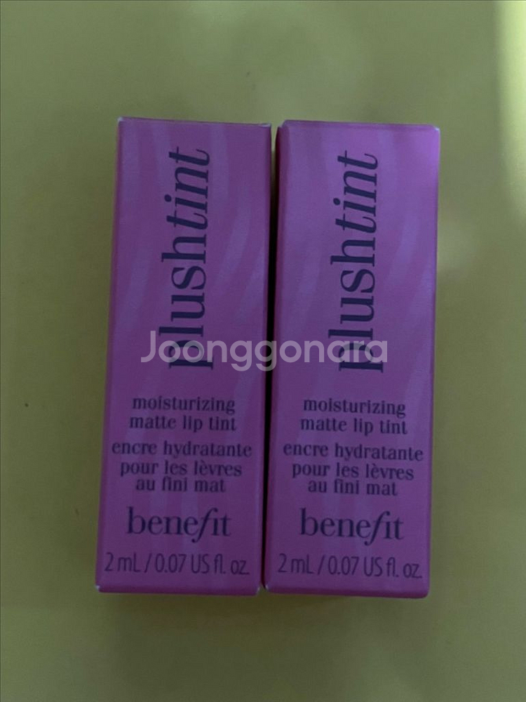 베네피트 플러쉬틴트 2ml 립 틴트 증정 새상품--0