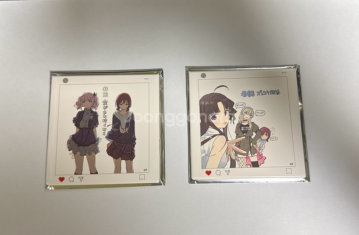 걸즈 밴드 크라이 명장면 뱃지 세트--0