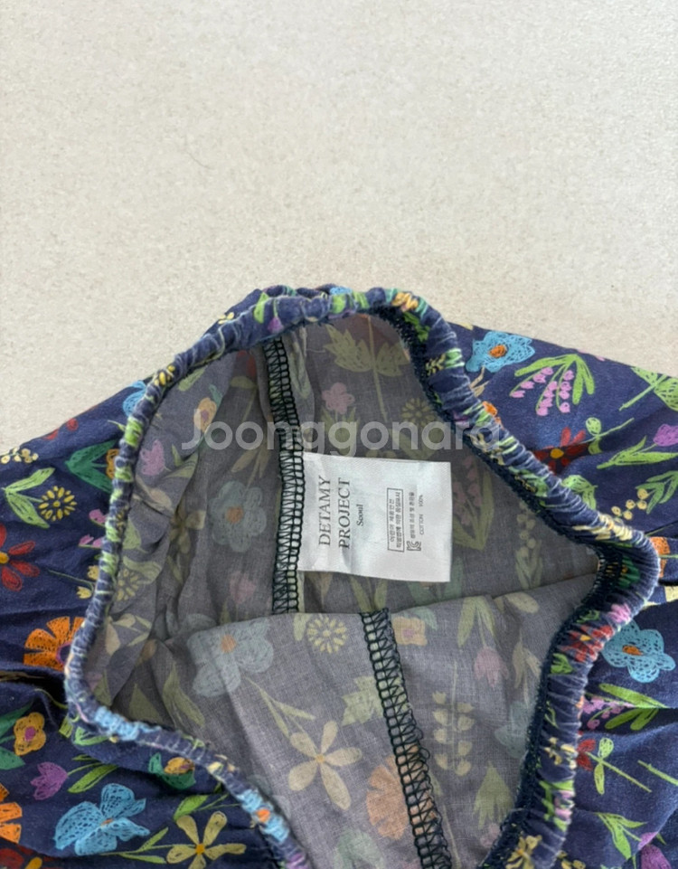 드타미 플라워팬츠 xs--1