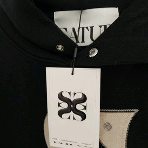 SATUR 새터 후드티 블랙 새상품