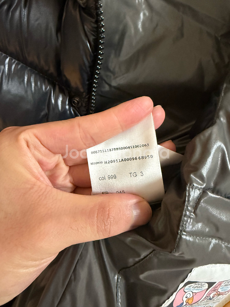 [3] 22 / 23 몽클레어 티브 팁 다운 패딩 베스트 블랙--7