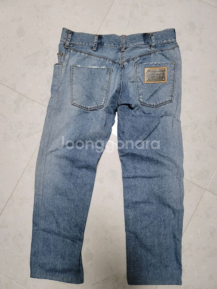 돌체앤가바나 데님 청바지 허리48사이즈 기장90--1