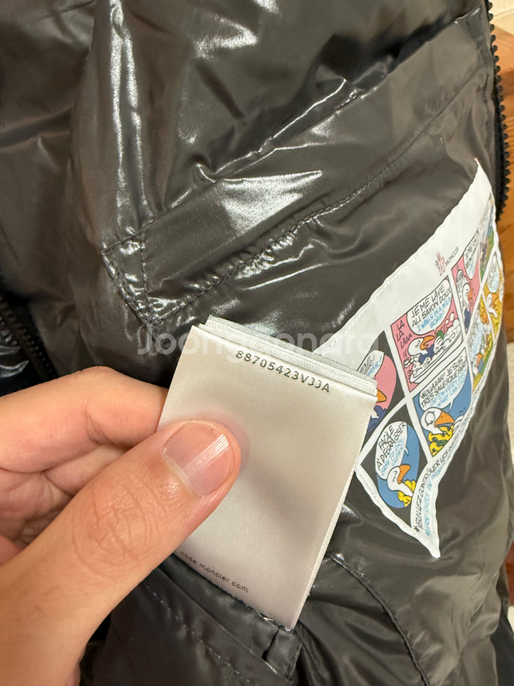 [3] 25 / 26 몽클레어 티브 팁 다운 패딩 베스트 블랙--7