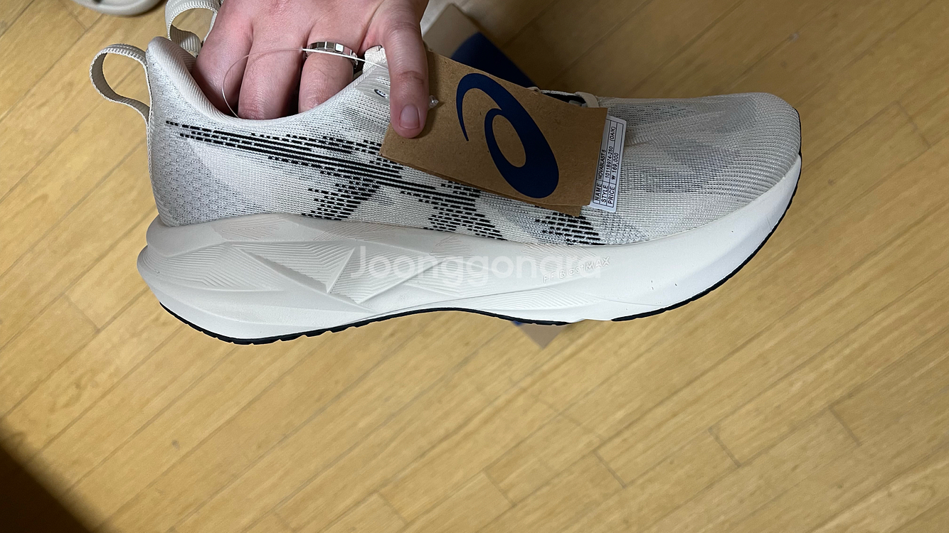 아식스 노바블라스트5 오트밀 290mm 발볼D--2