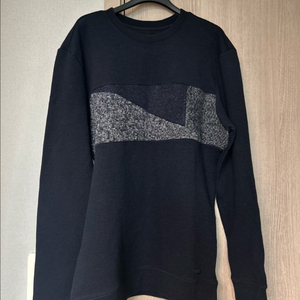 올젠 네이비 맨투맨