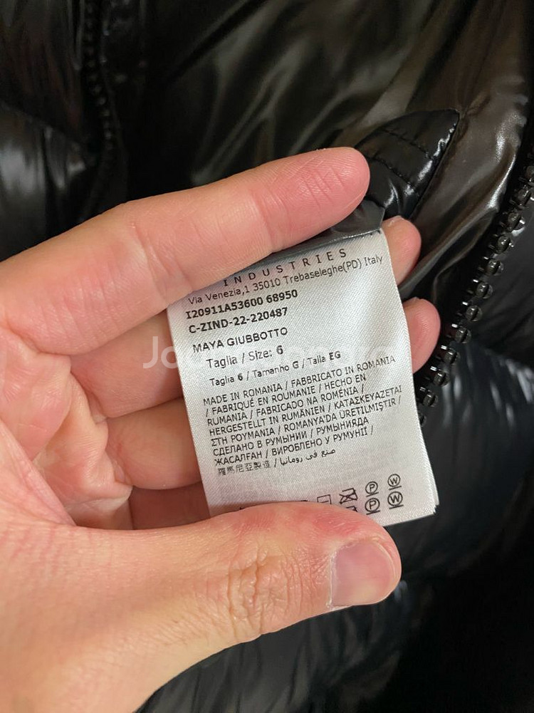 [6] 23 / 24 몽클레어 마야 Maya 다운 패딩 블랙--4