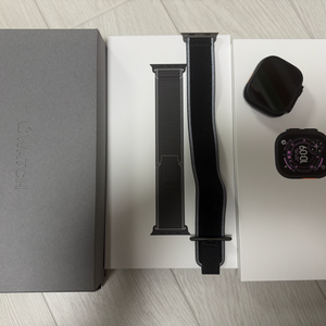 애플워치 울트라3 블랙 애케플 풀박