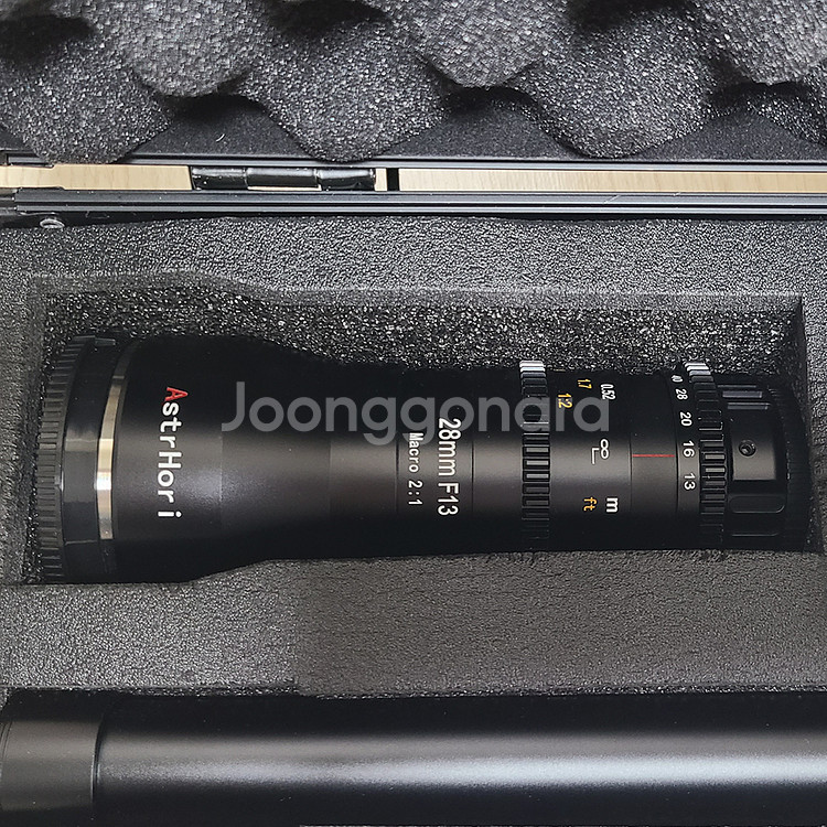 아스트로호리 28mm F13 2X 매크로 프로브 렌즈 소니 E 마운트--2