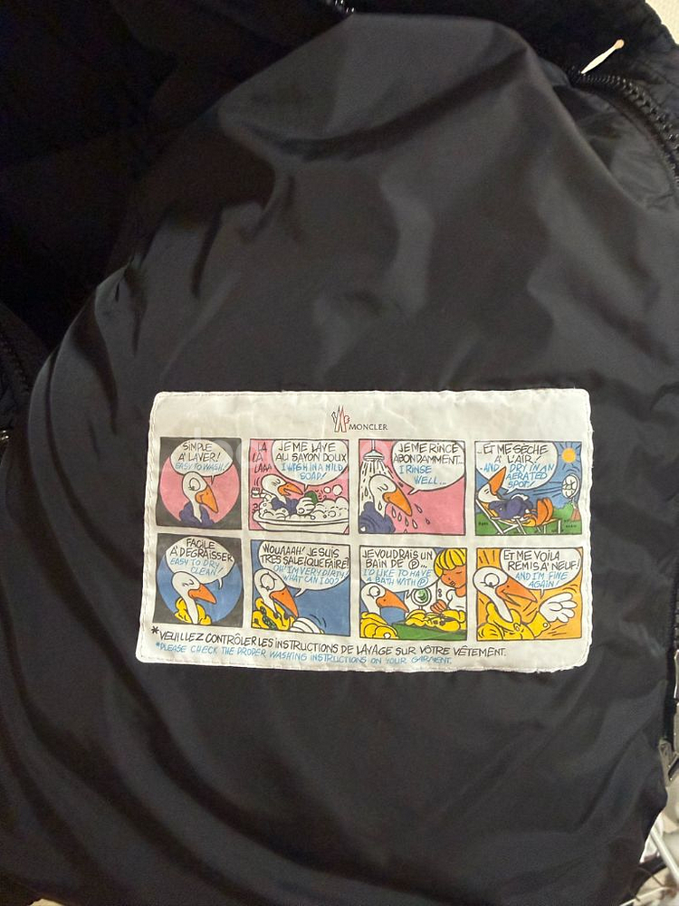 [4] 23 / 24 몽클레어 클루니 Cluny 패딩 블랙 리얼퍼--3