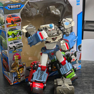 변신자동차 또봇 델타트론 단순 전시 풀박스