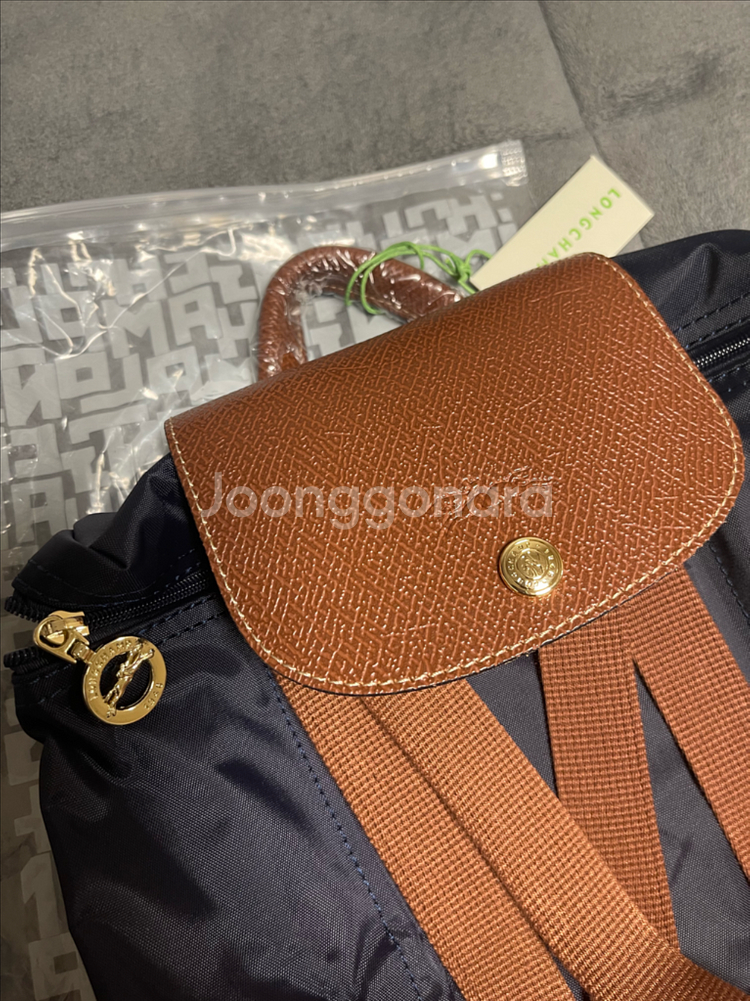 [새상품]롱샴 플리아쥬 백팩 네이비--1