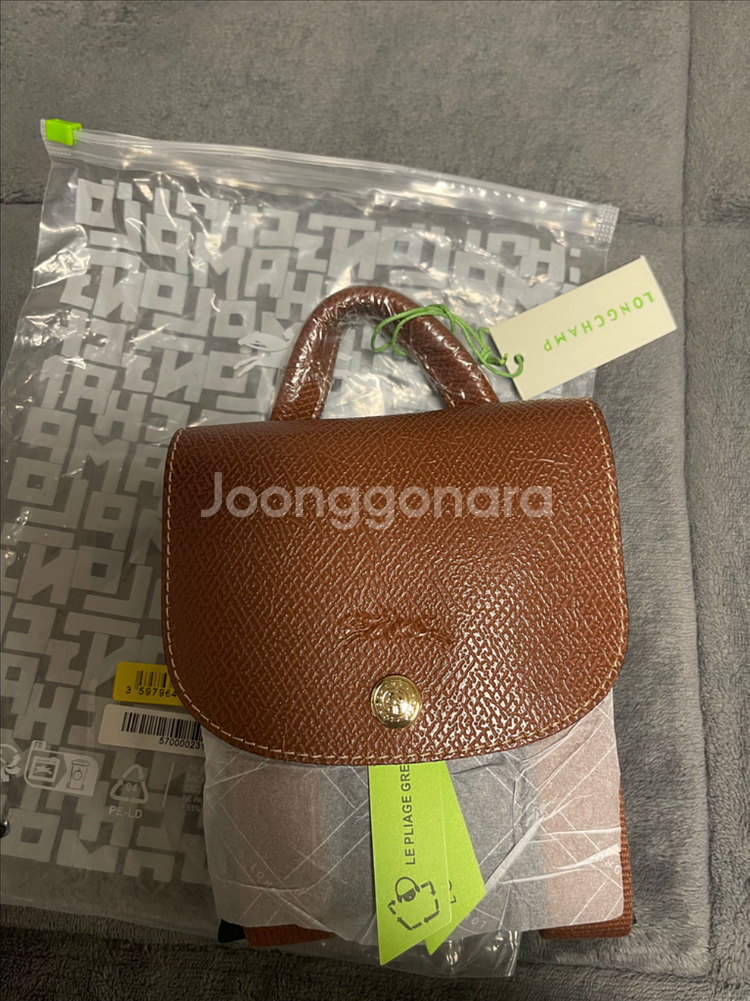 [새상품]롱샴 플리아쥬 백팩 네이비--2