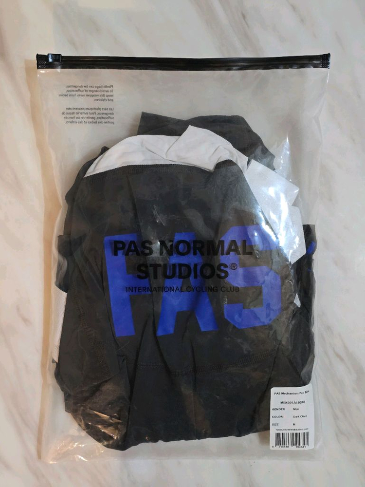 파노말 PAS 빕숏 올리브 새상품 남성용M 이미지