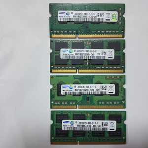 삼성정품 노트북 램 DDR3 4개 일괄 택포