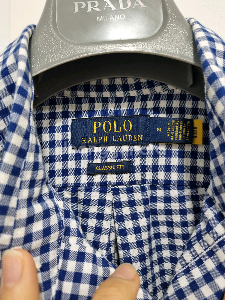 폴로 랄프로렌 클래식핏 옥스포드 셔츠--2