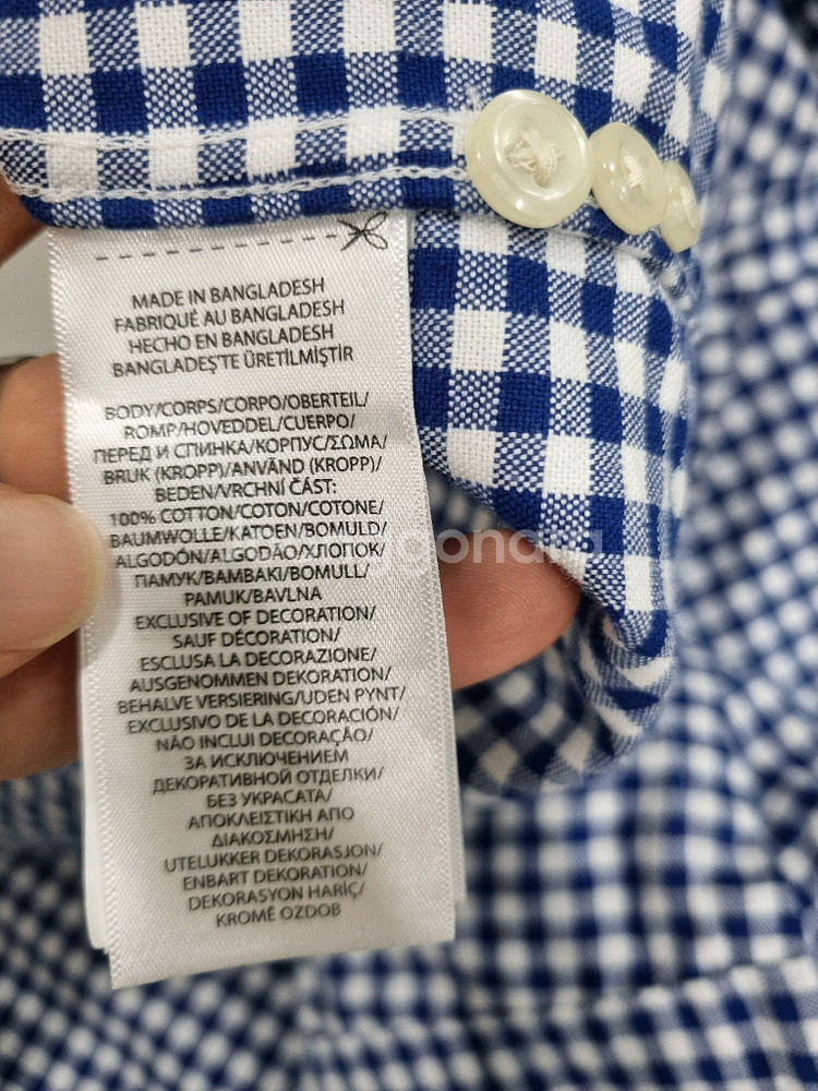 폴로 랄프로렌 클래식핏 옥스포드 셔츠--4