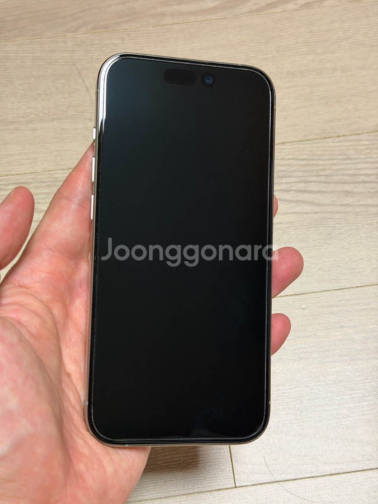 (완전무음) 아이폰15프로 512기가 내츄럴티타늄 북미판--1