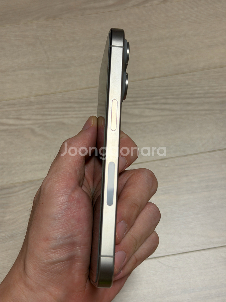 (완전무음) 아이폰15프로 512기가 내츄럴티타늄 북미판--3