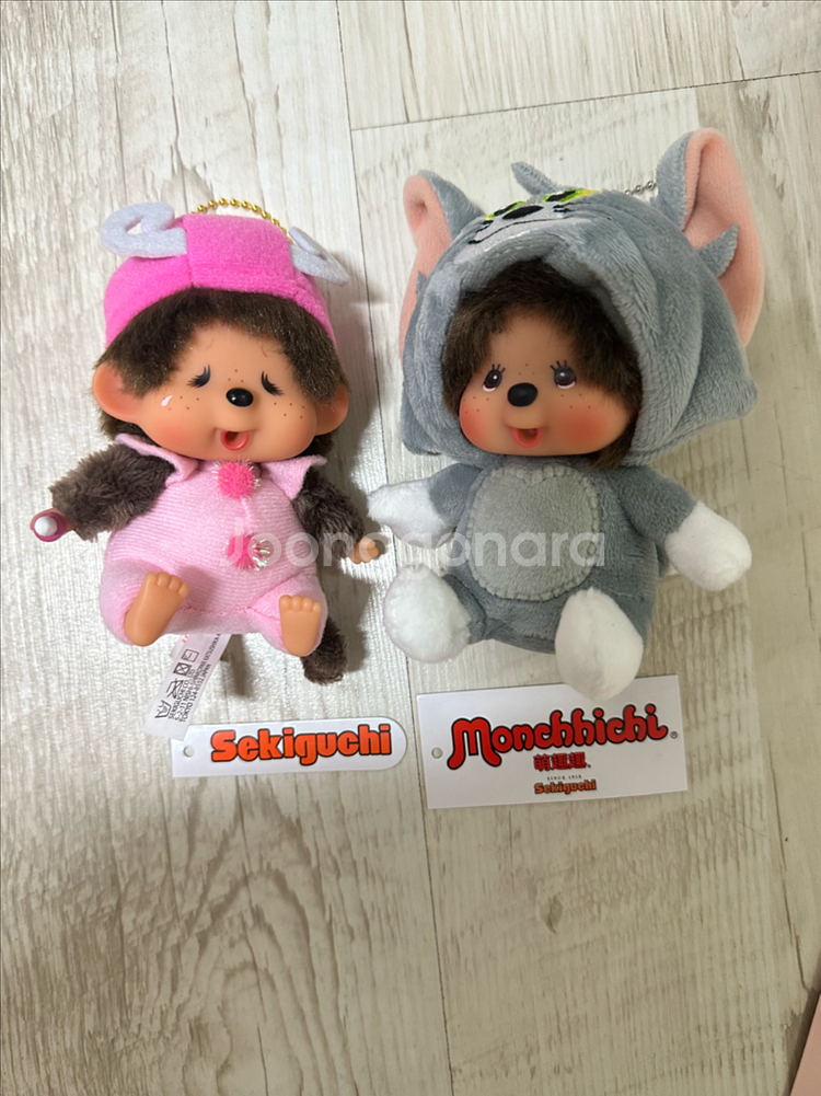 몬치치 핑크 베이비 버터플라이,톰과 제리 키링 판매--0