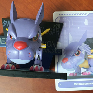 팝마트 메탈가루몬 피규어