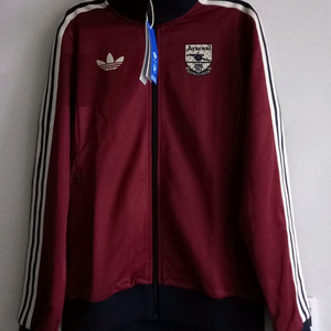 아디다스 희귀 아스날 버건디 트랙탑 저지 져지집업 95/M 이미지