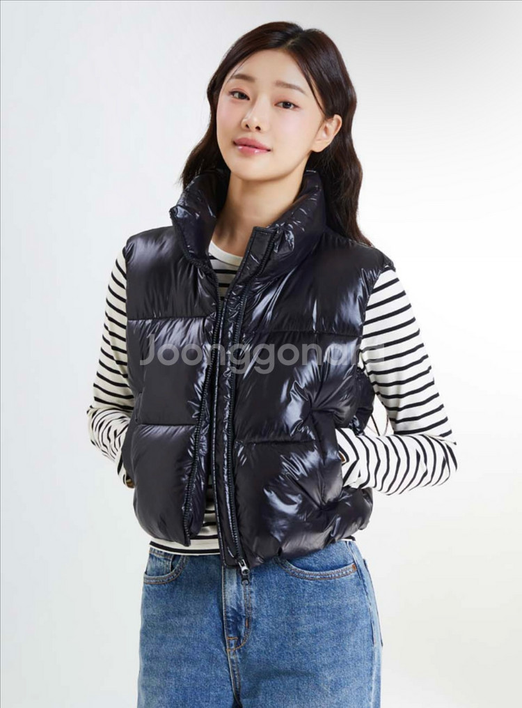 스파오 크롭 패쪼 (아예 새상품) (G2)(M)--0