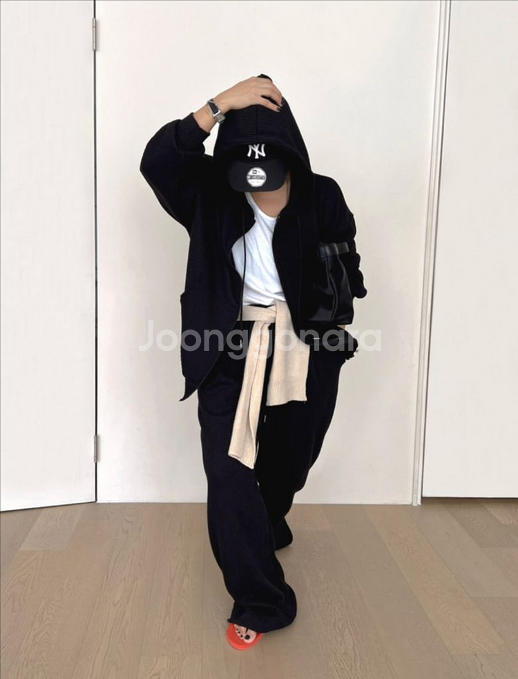 <새상품> 기모 후드 팬츠 트레이닝 세트 5color--1