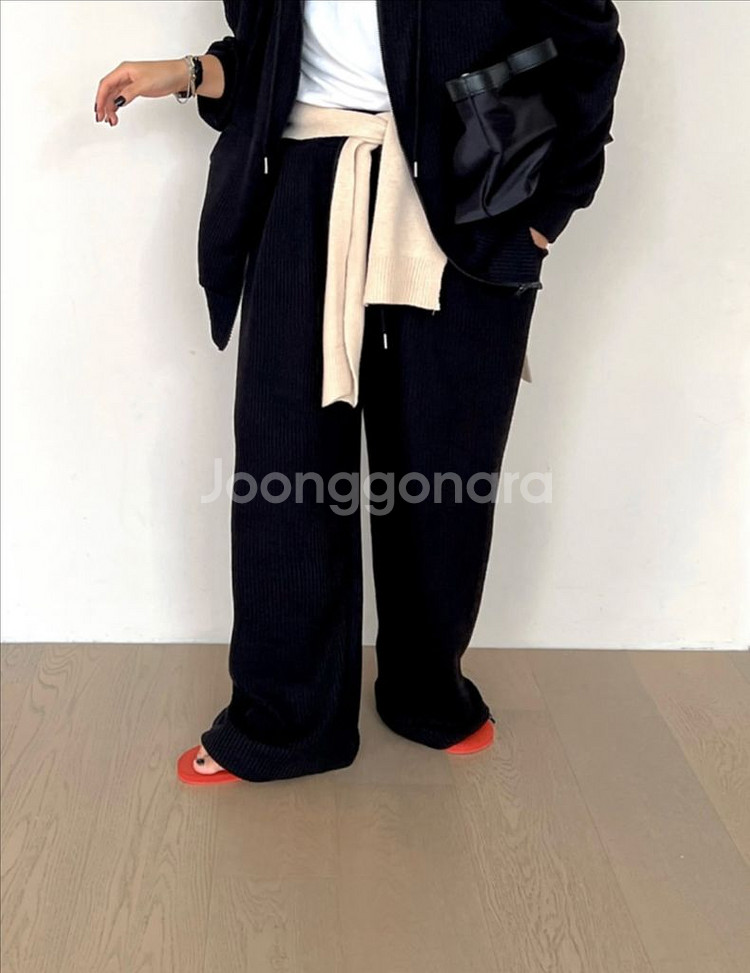 <새상품> 기모 후드 팬츠 트레이닝 세트 5color--2