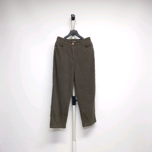 새 럭키슈에뜨 추동 코듀로이 골덴 9부 팬츠 55