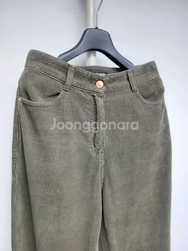 새 럭키슈에뜨 추동 코듀로이 골덴 9부 팬츠 55--4