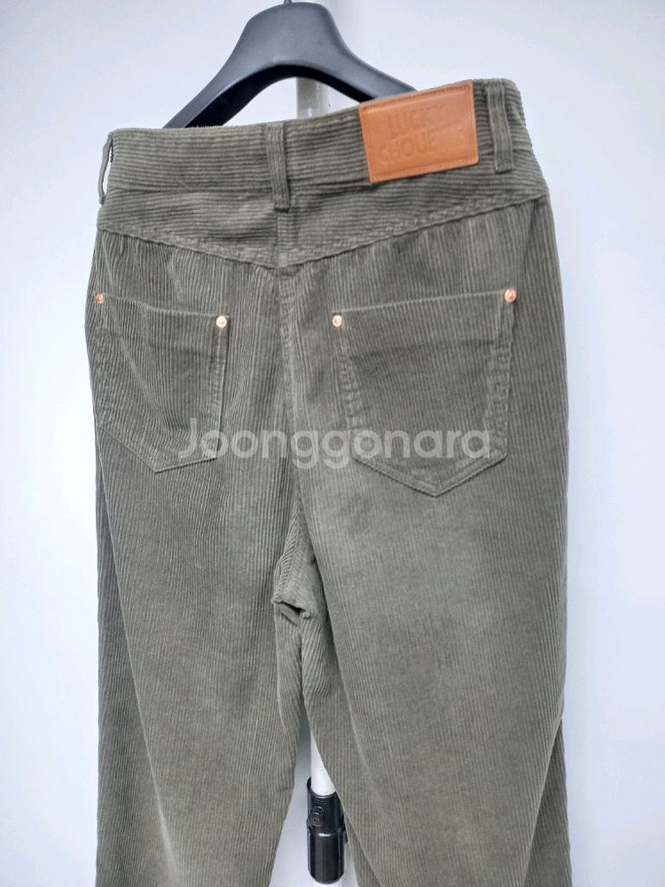 새 럭키슈에뜨 추동 코듀로이 골덴 9부 팬츠 55--5